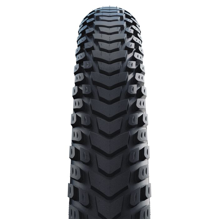 Schwalbe marathon mondial pro - folding - addix - v-guard - 27.5x2.25 - black + reflex