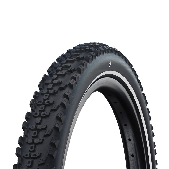 Schwalbe smart sam cargo - wired - addix e - super defense - 20x2.35 - black + reflex