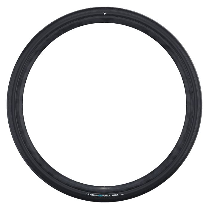 Schwalbe pro one all road - tlr - addix race - v-guard - 700x30c - black