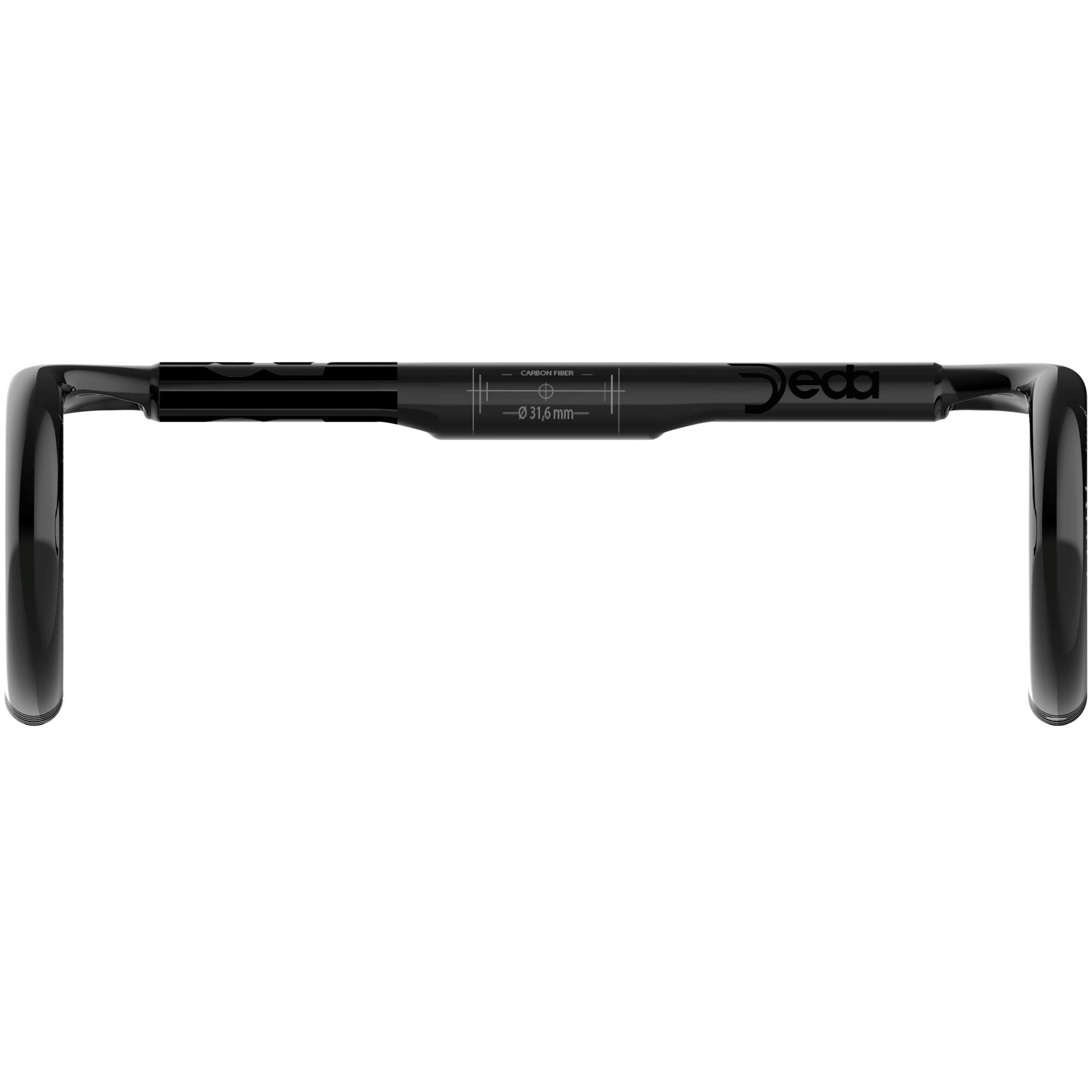 DEDA Lenkerbiegung Superzero DCR Carbon POB 44 cm ( BB )