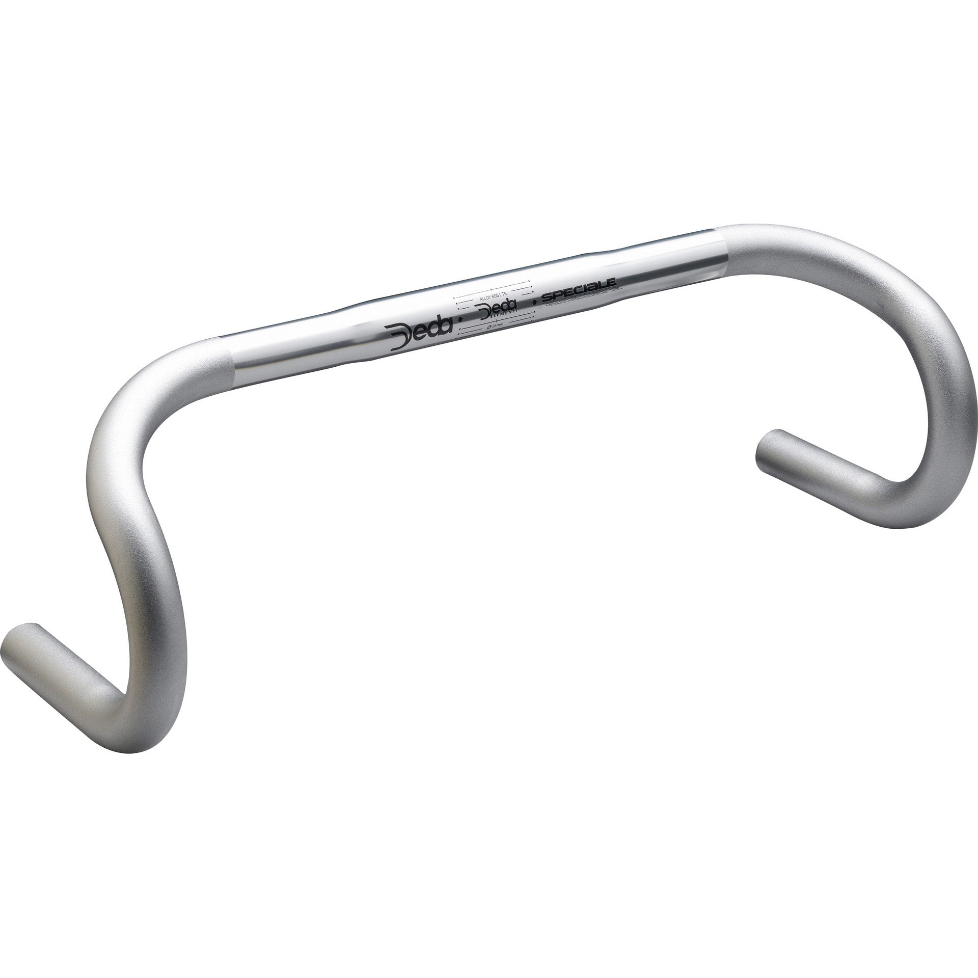 Deda stuurbocht speciale ⌀26mm 44cm polish zilver