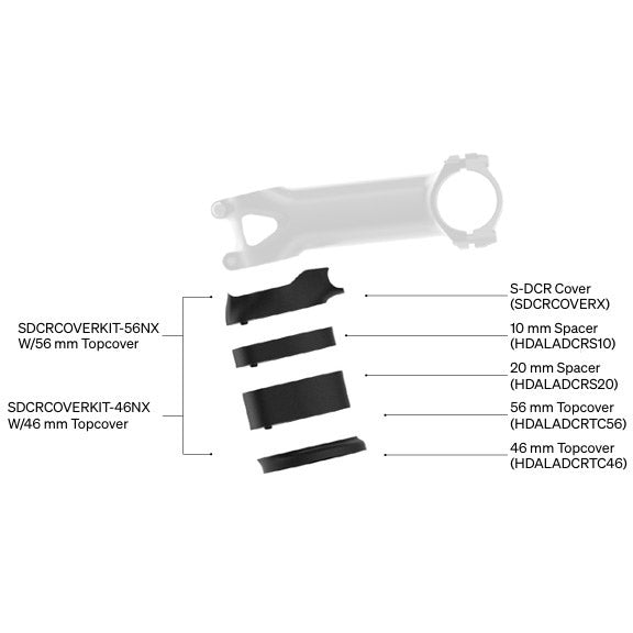 Deda Headset S-DCR 56mm für Zero2 und Zero1
