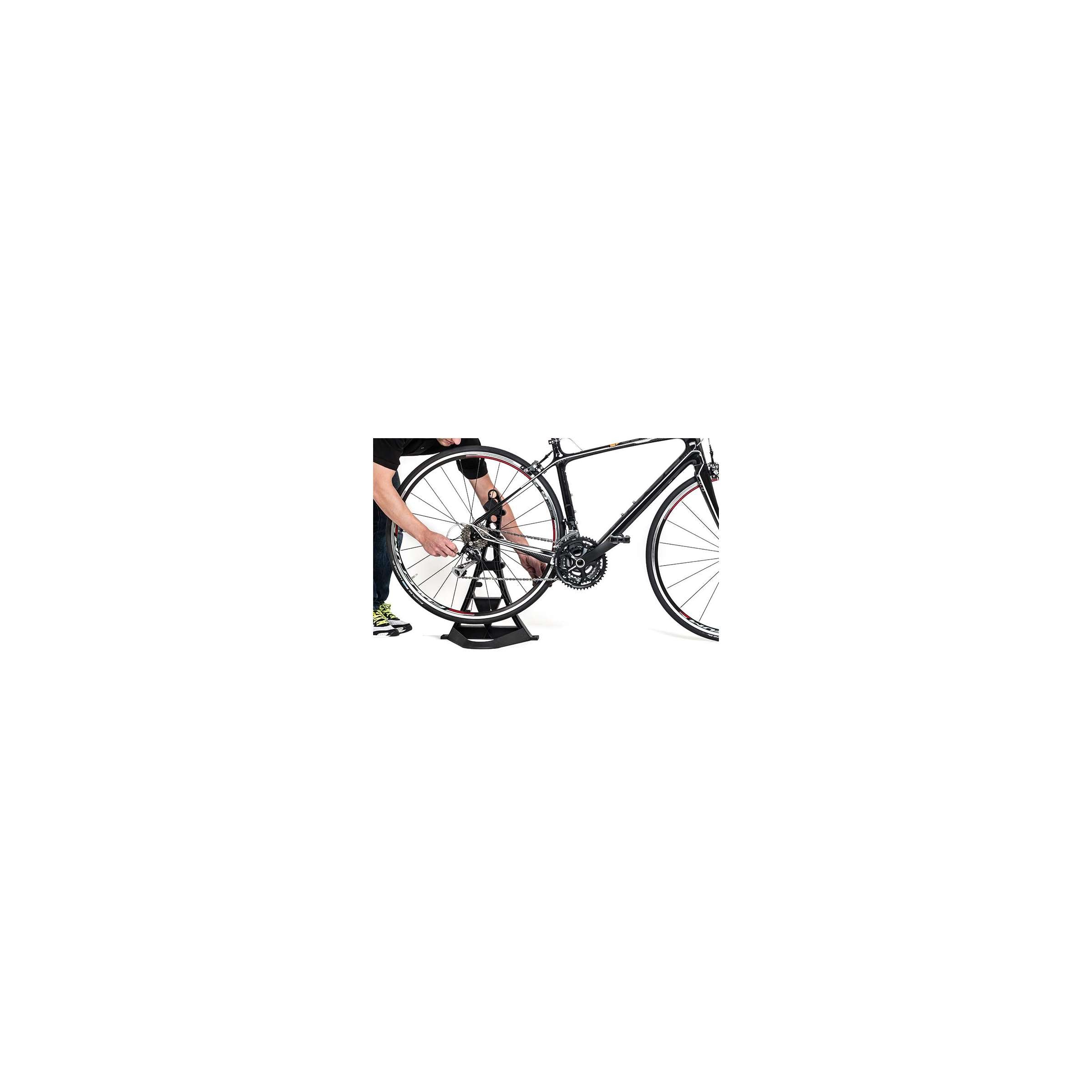 Hebie Fahrradpräsentationsständer, Turrix Fahrradständer, Turrix Kunststoff schwarz