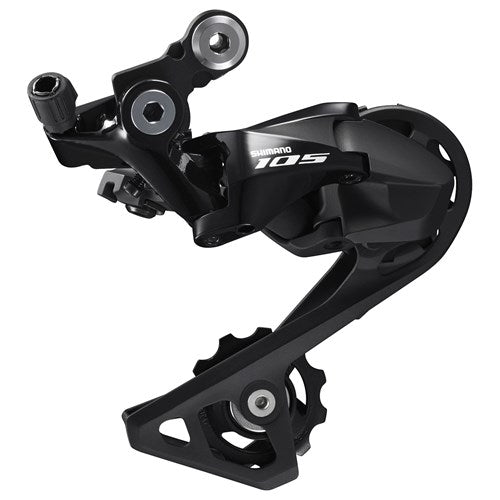 Shimano 105 RD-7000 11-fach Schaltwerk mit mittellangem Käfig – Direktmontage – schwarz
