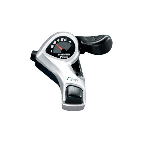 Schalthebel rechts 7-Gang Shimano ST-TX50 - schwarz silber