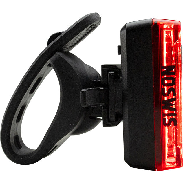 Simson Rücklichttasche USB-C rot