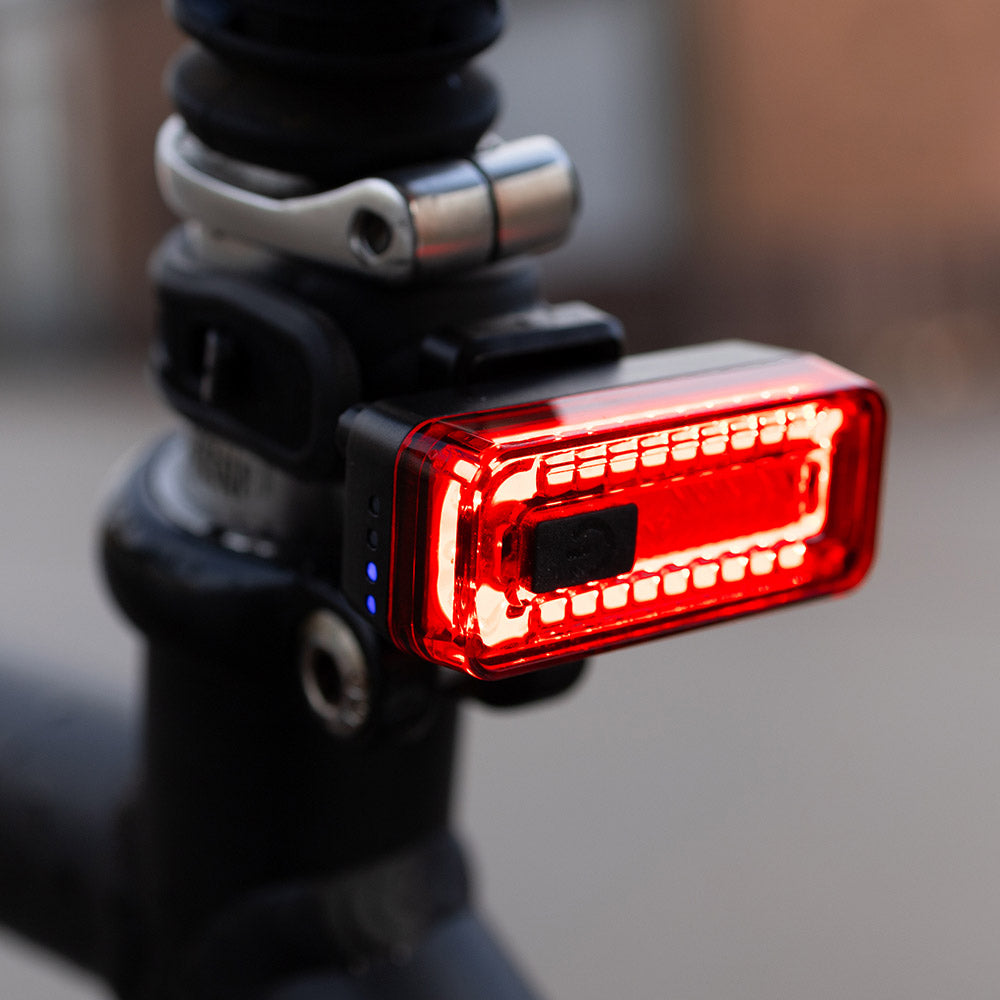 Simson Rücklichttasche USB-C rot
