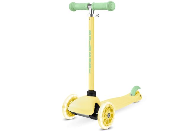Boldcube teeny driewielstep - geel