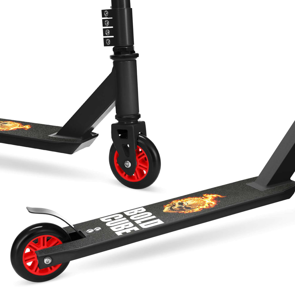 BOLDCUBE Stunt-Scooter – Schwarz