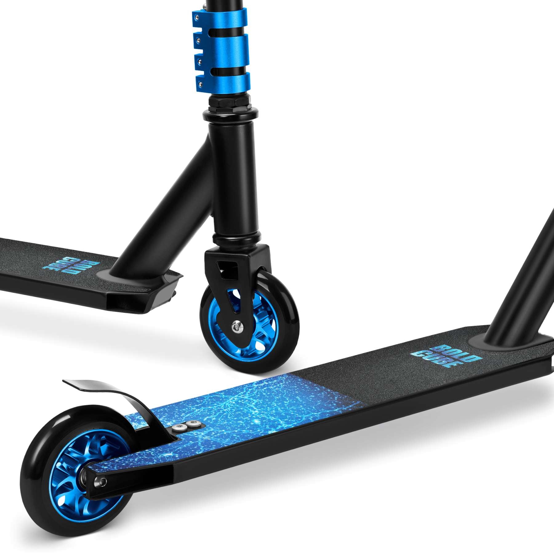 Volare boldcube deluxe stuntstep - donker blauw