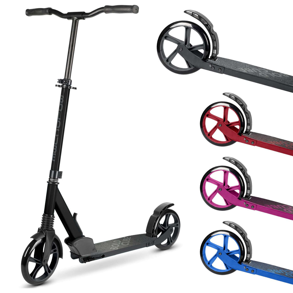 BOLDCUBE BIG 2-Rad-Scooter – Schwarz