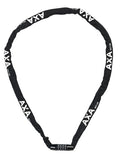 Axa Lock Kettenschloss, starr, 120 cm, schwarz (Karte)