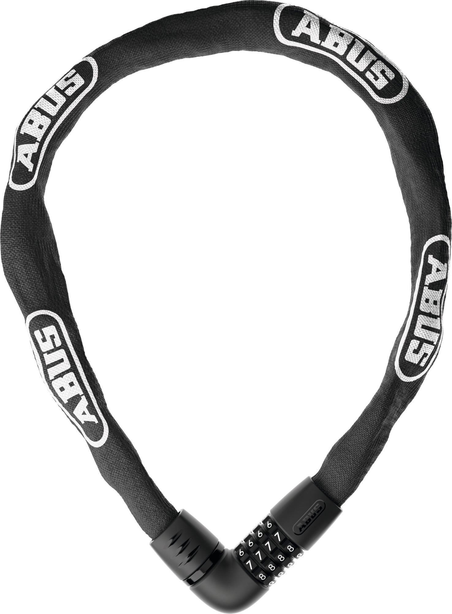 Abus Kettenschloss Code Tresor 6807c 85 schwarz