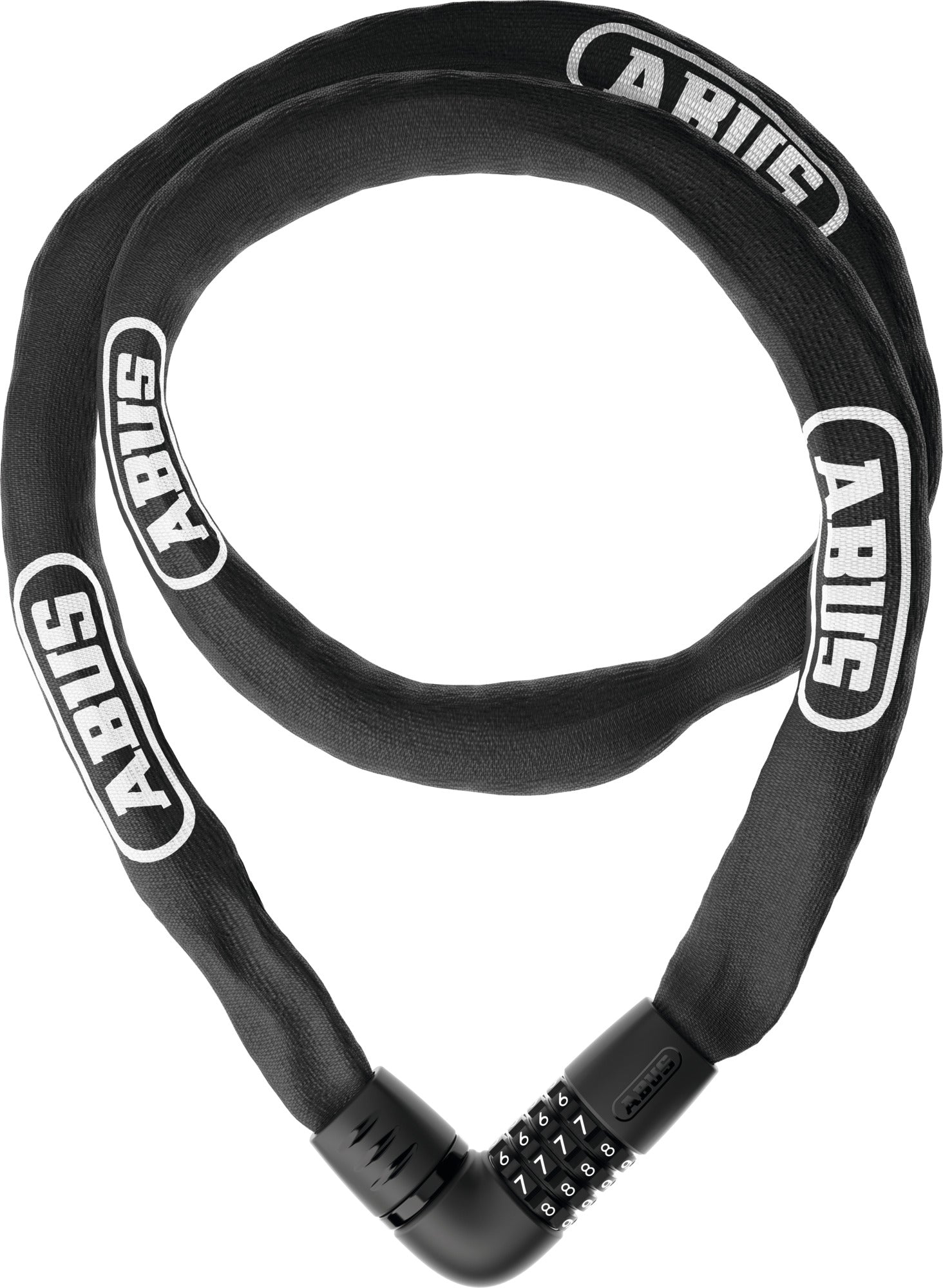 Abus Kettenschloss Code Tresor 6807c 140 schwarz