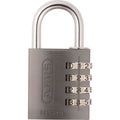 Abus Cijfer Hangslot 145 40 Titanium Grijs - 7cm