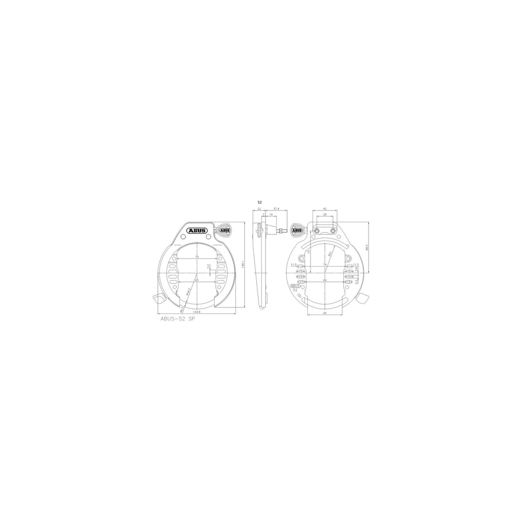 Abus ringslot 52 lh r