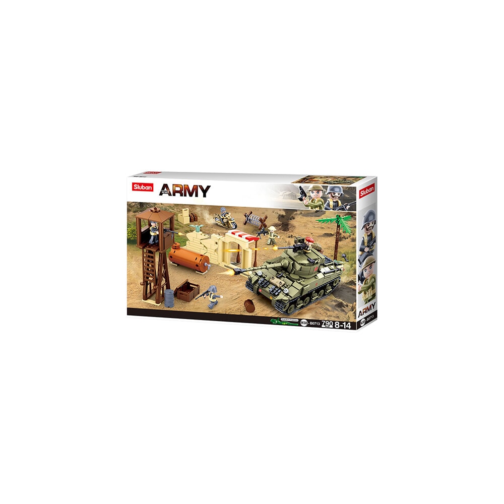 Sluban army wwii slagveld (m38-b0713)
