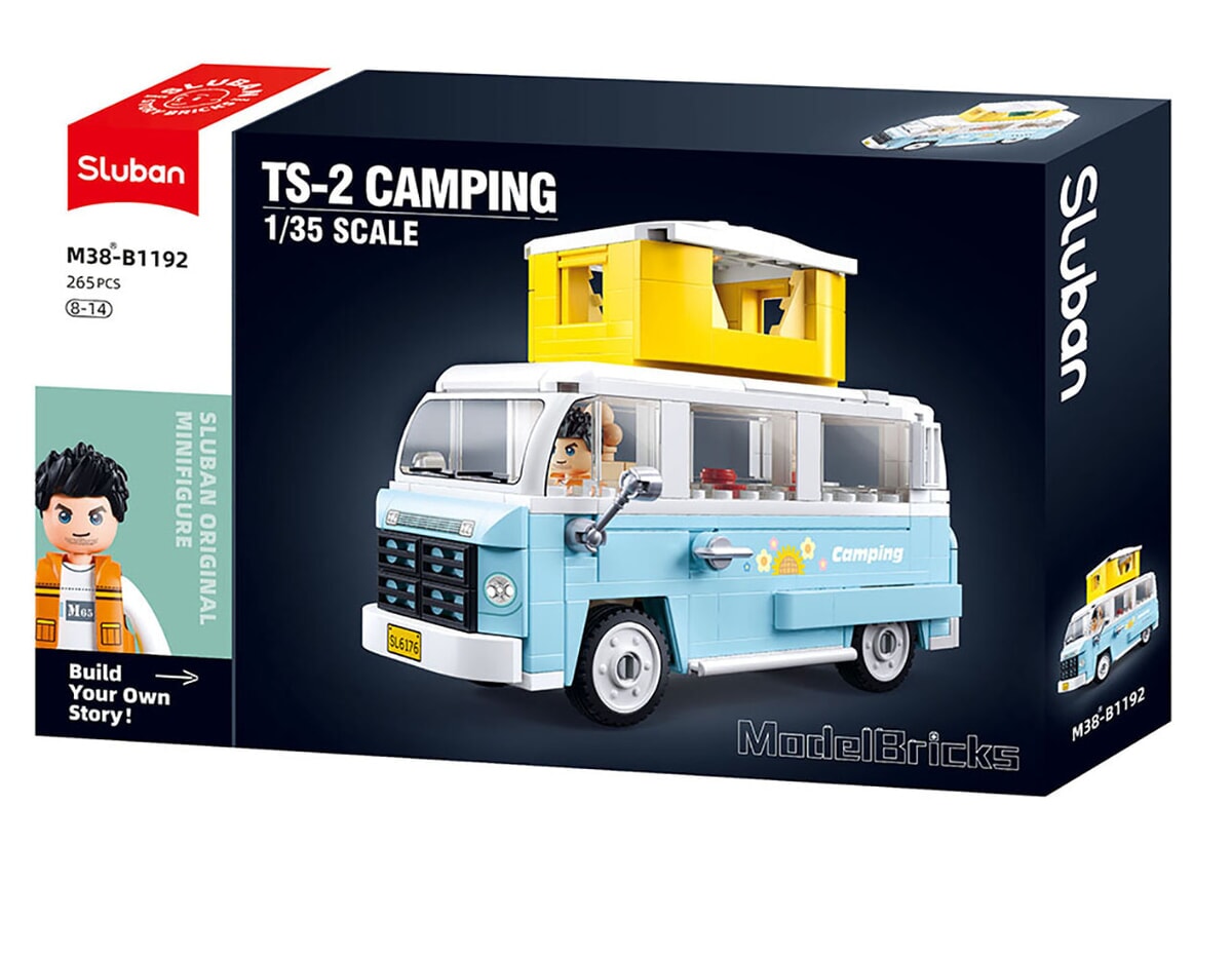 Sluban modelbricks kamperen (m38-b1192)