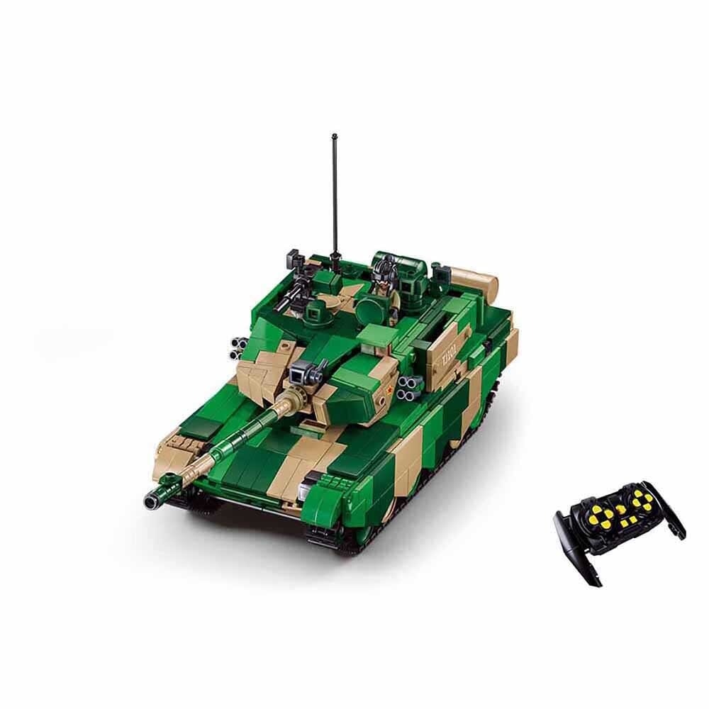 Sluban power bricks tank ztz-99as met afstandsbediening (m38-b7071)