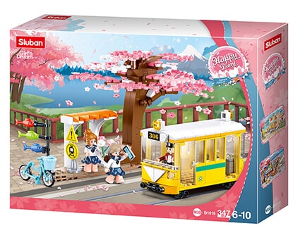 Sluban tramhalte girl's dream (m38-b1018)