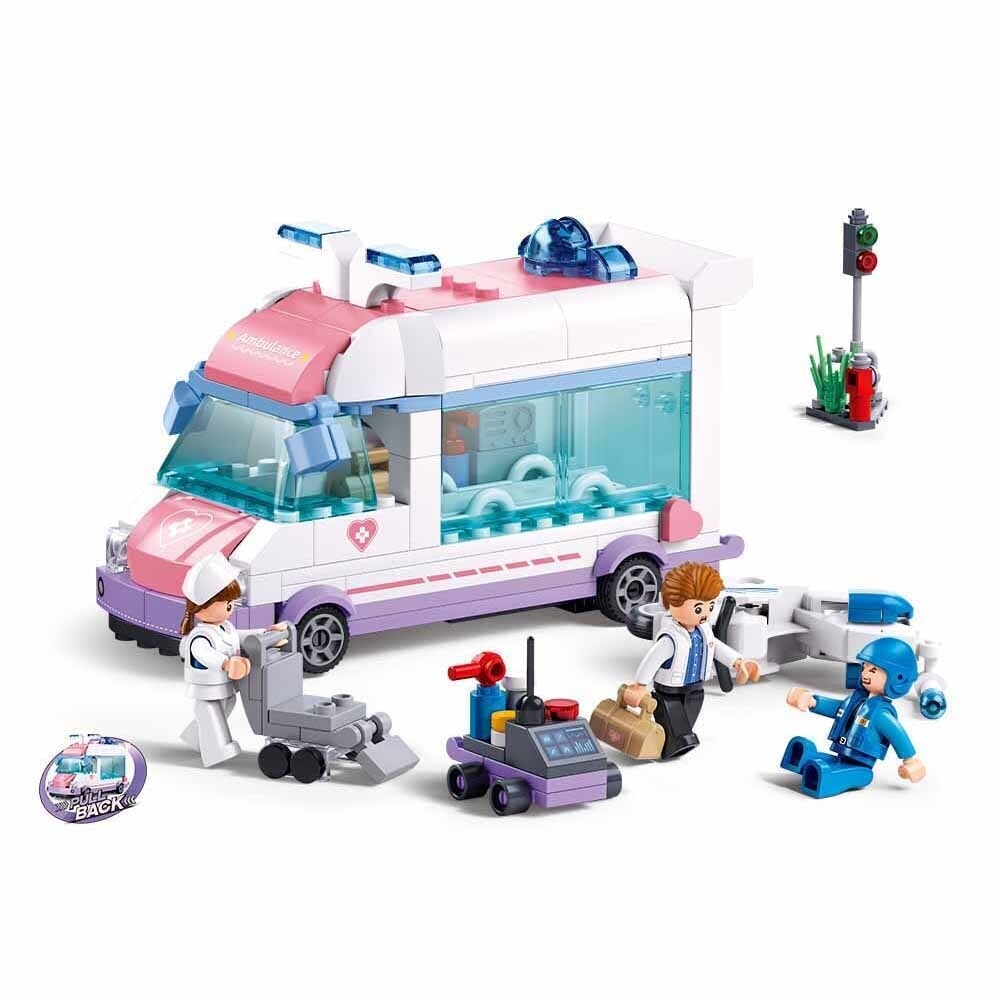 Sluban metropolis doctor - rescue (pull back) (m38-b1213)