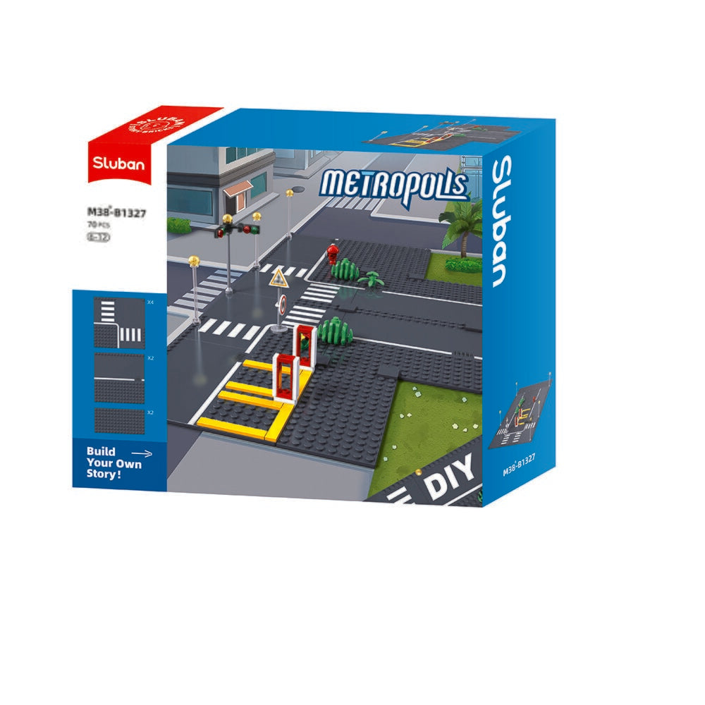 Sluban metropolis basisplaat wegdek (m38-b1327)