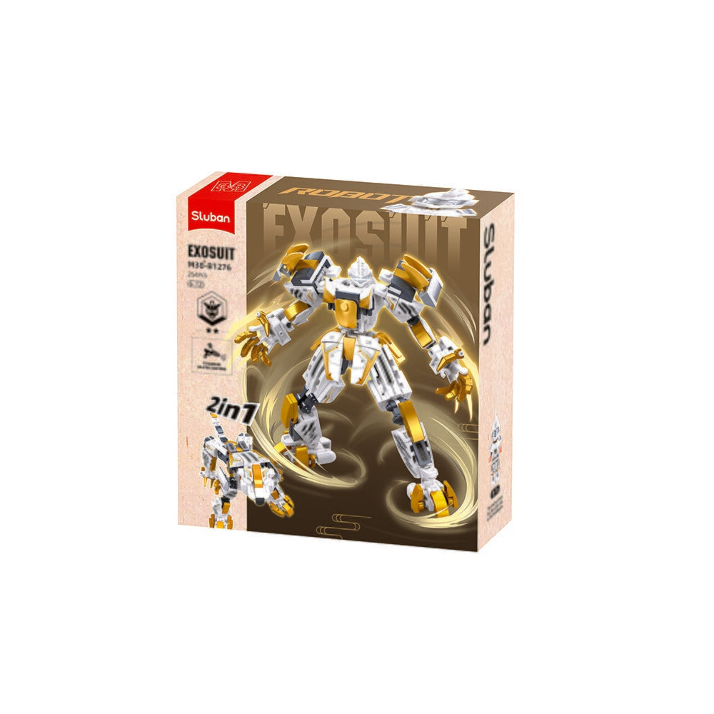 Sluban exosuit klassieker van bergen en zee tijger wit (m38-b1276)