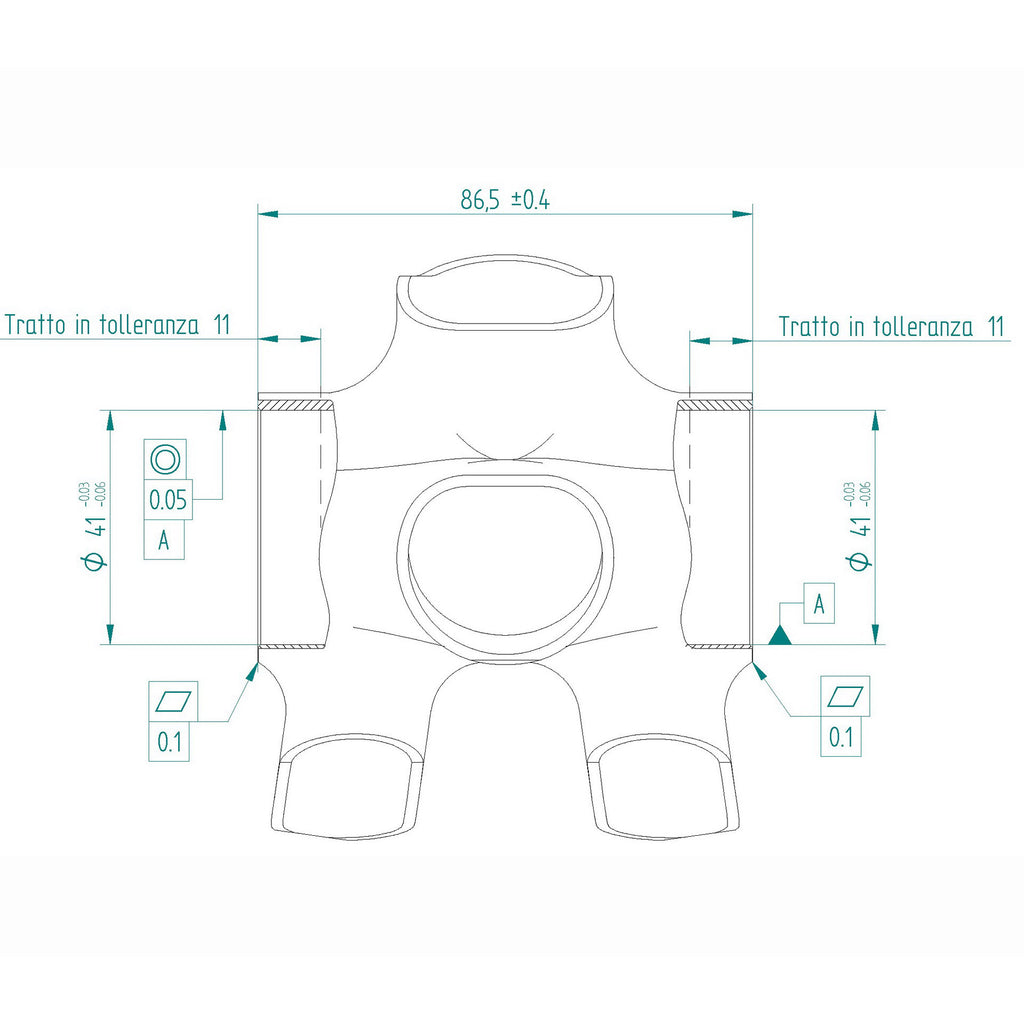 Miche Bracket Bag Press-Fit 86,5 x 41 mm Evo Max