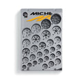 Miche-Display mit Shimano 10V-Ritzeln