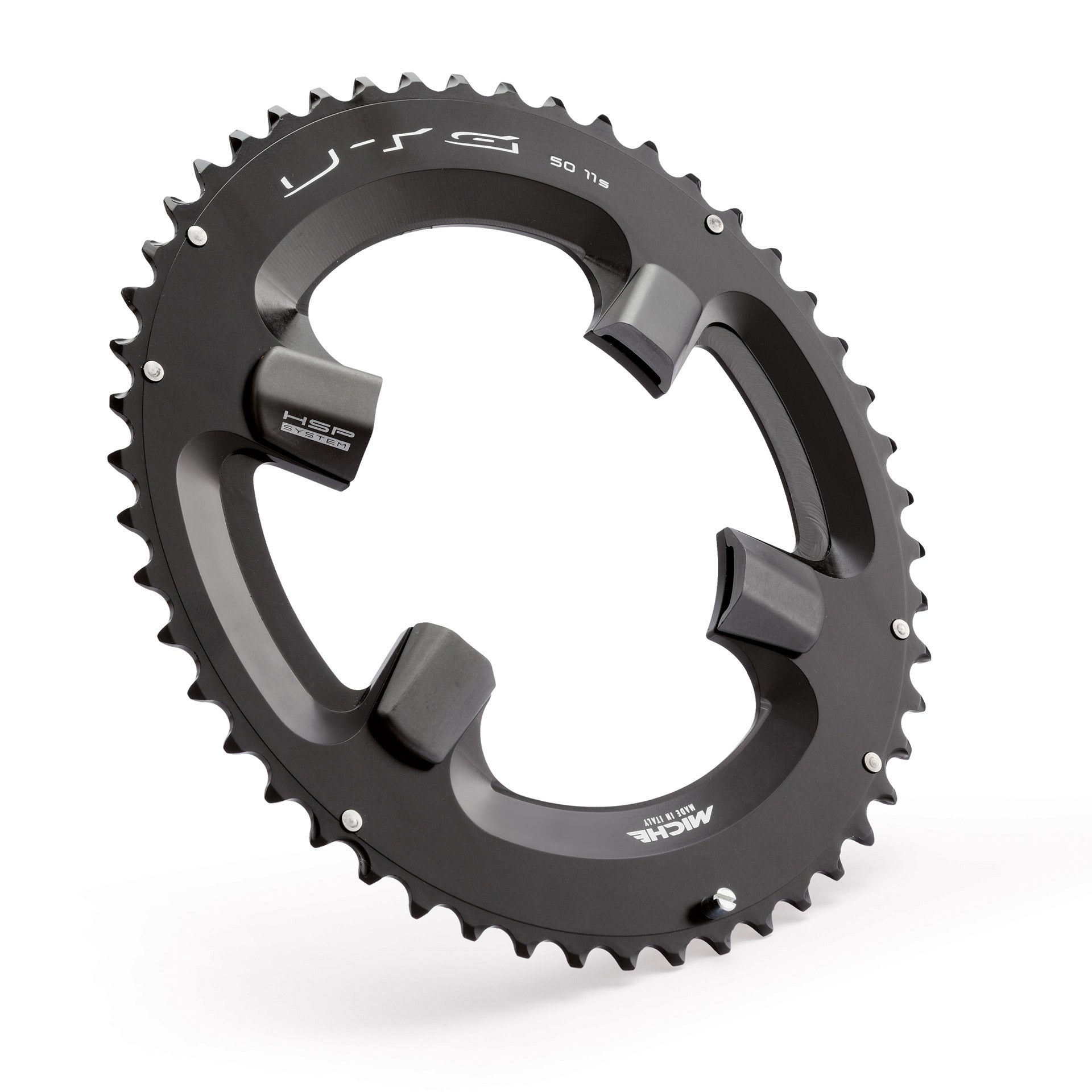 Miche Kettenblatt 11V 46T UTG-kompatibel. Ultegra 6800 schwarze Unterlegscheibe
