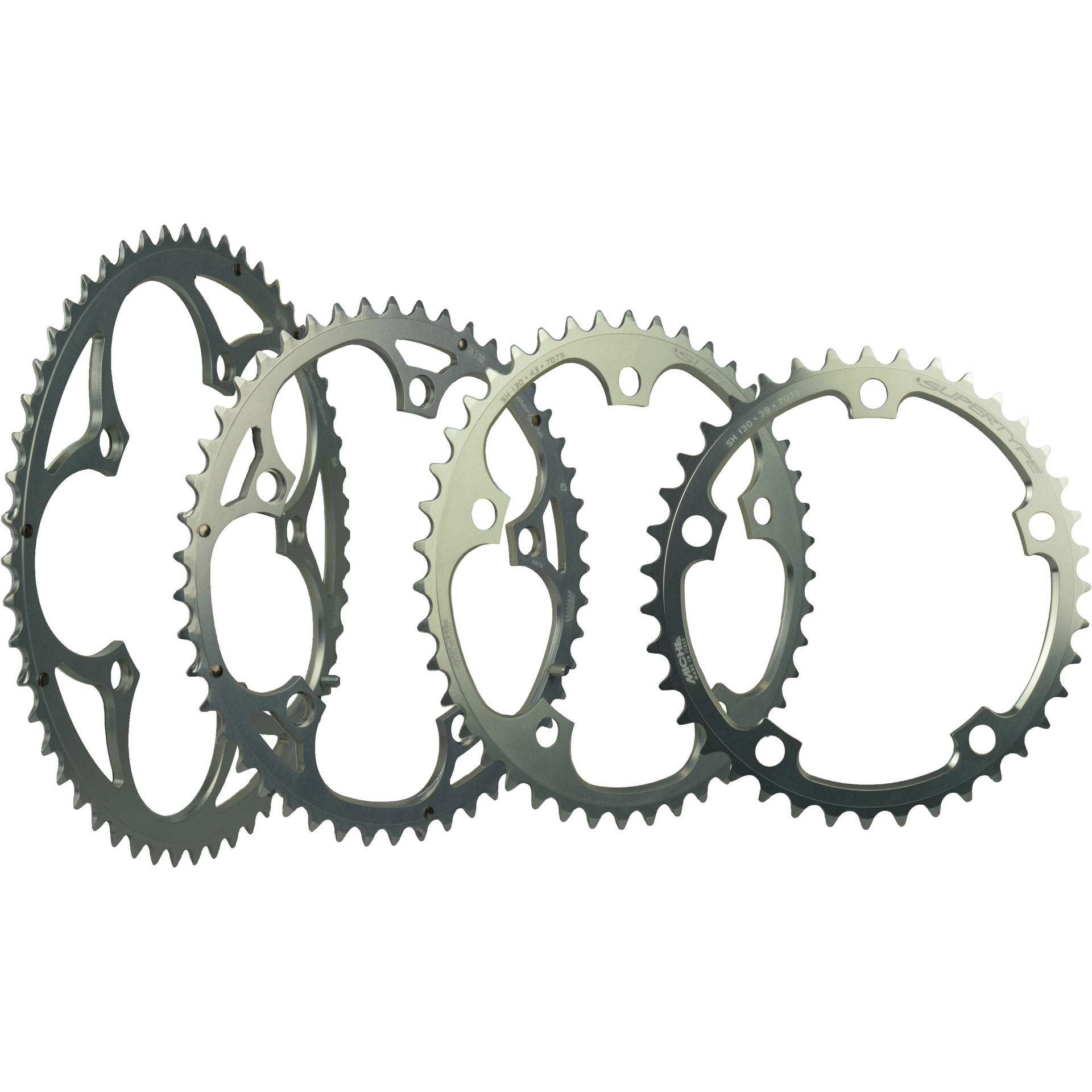Miche Kettenblatt Shimano 43T 3 32 43 130 Supertype silber