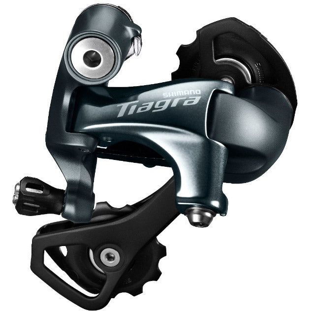 Shimano Tiagra 10-fach Schaltwerk, mittellanger Käfig, schwarz, OEM