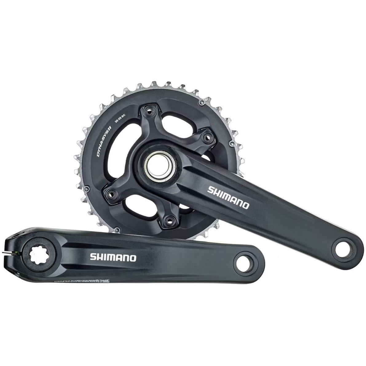 Shimano Kurbelgarnitur 11-fach 34 Zähne 24 Zähne 175 mm FC-MT600 Schwarz OEM