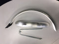 Satz von 24 Zoll 58 PVC silbernen Eurofender-Schutzblechen