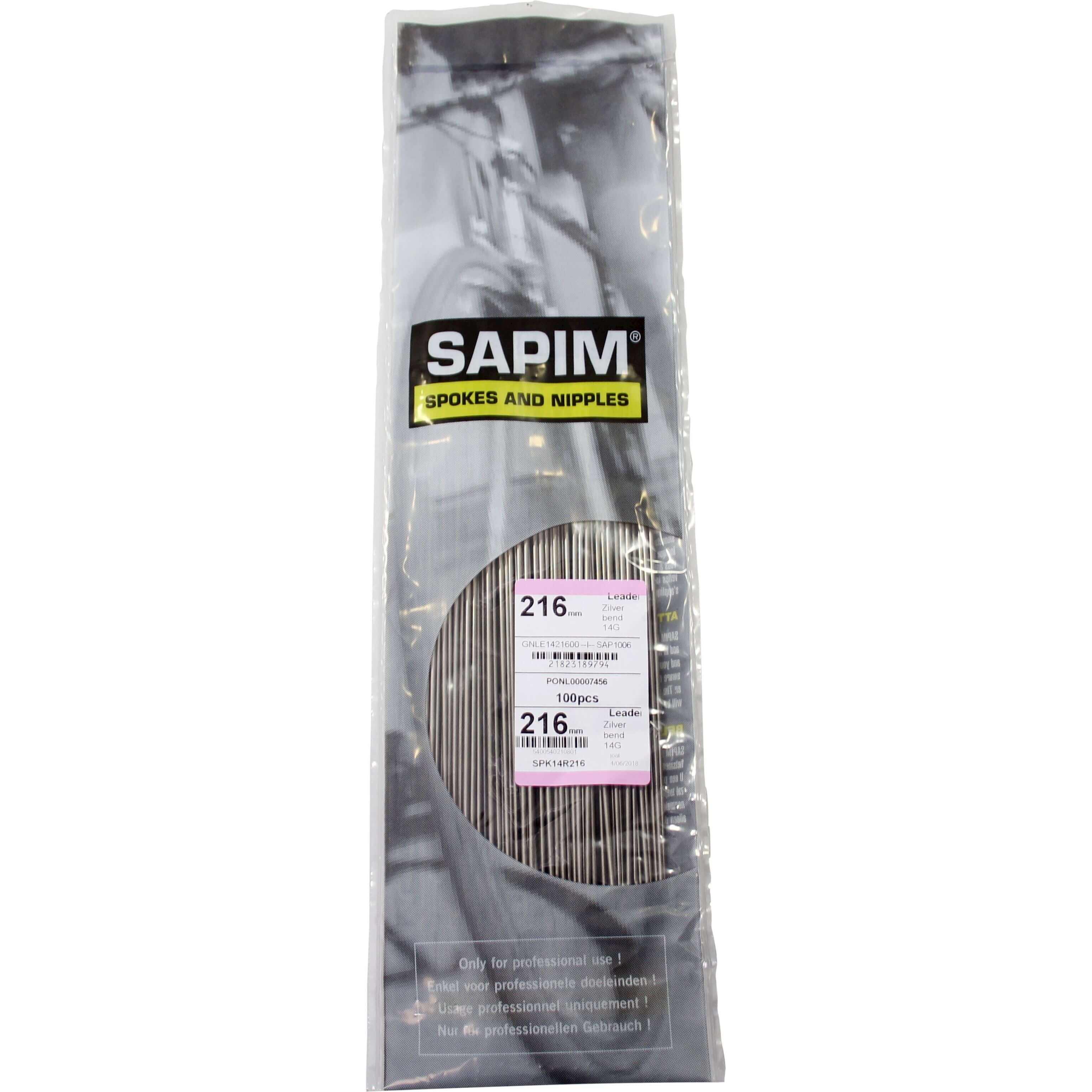 Sapim Speichenführung 14-234 Edelstahl ohne Nippel (1 Stück)