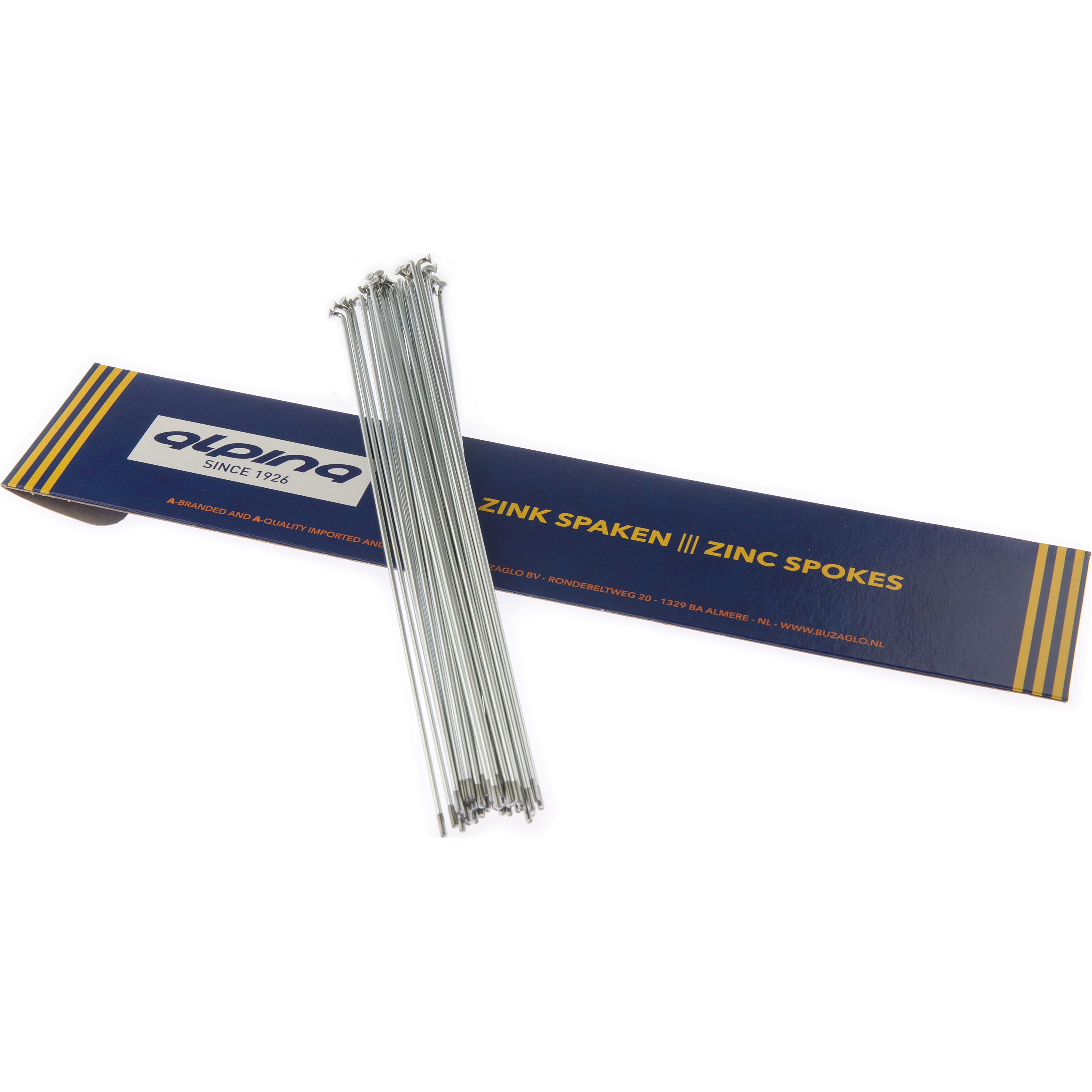 Alpina Speichen 14g (2,00mm) 257mm Zink (p36)