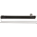Speichen 246-13 Alpina ø2,33 mm FG2,6 LDR Edelstahl - schwarz (36 Stück)