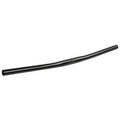 Gerader Stahllenker, gebogen, schwarz, 25,4 mm, 600 mm