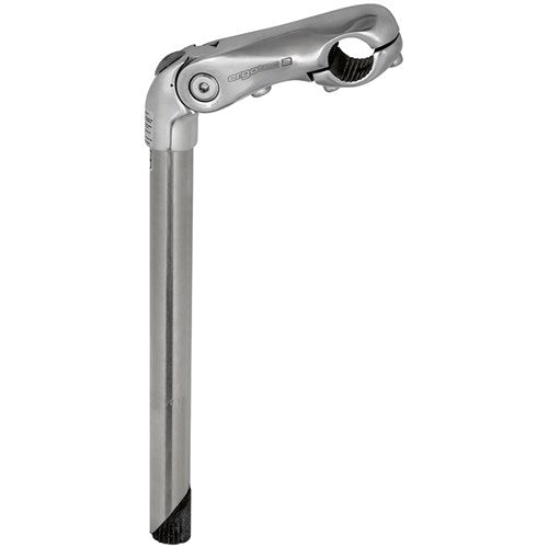 ERGOTEC Vorbau 22 mm verstellbar Aluminium Edelstahl XL 300 90 mm