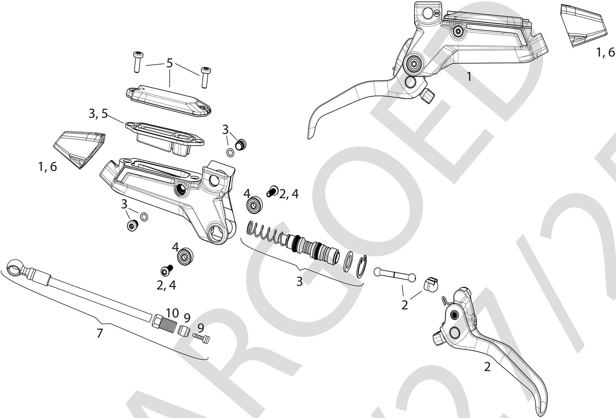 Sram voorrem motive ultimate a1