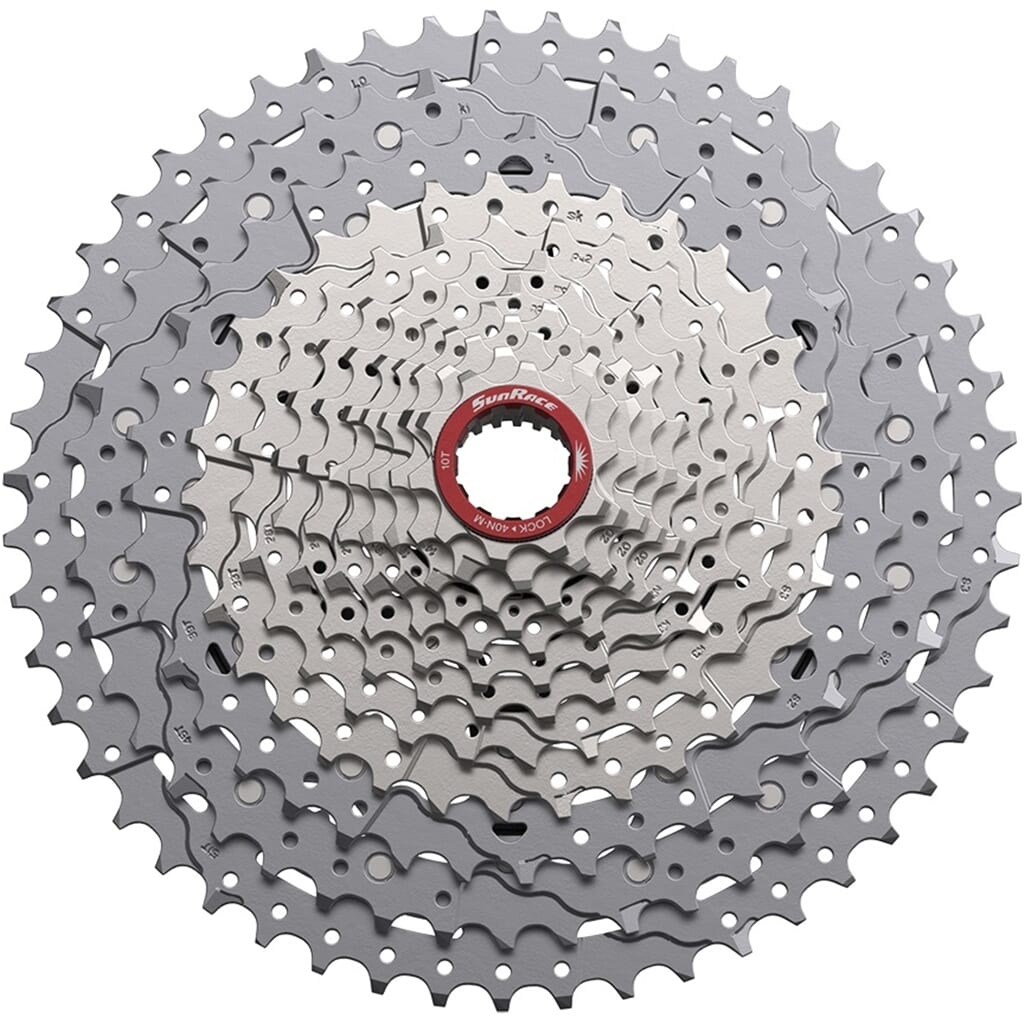 Sunrace cassette csmz933 12v 10-51t microspline zilv r