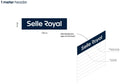 Selle Royal Regalschild, 1 Meter, mit Logo