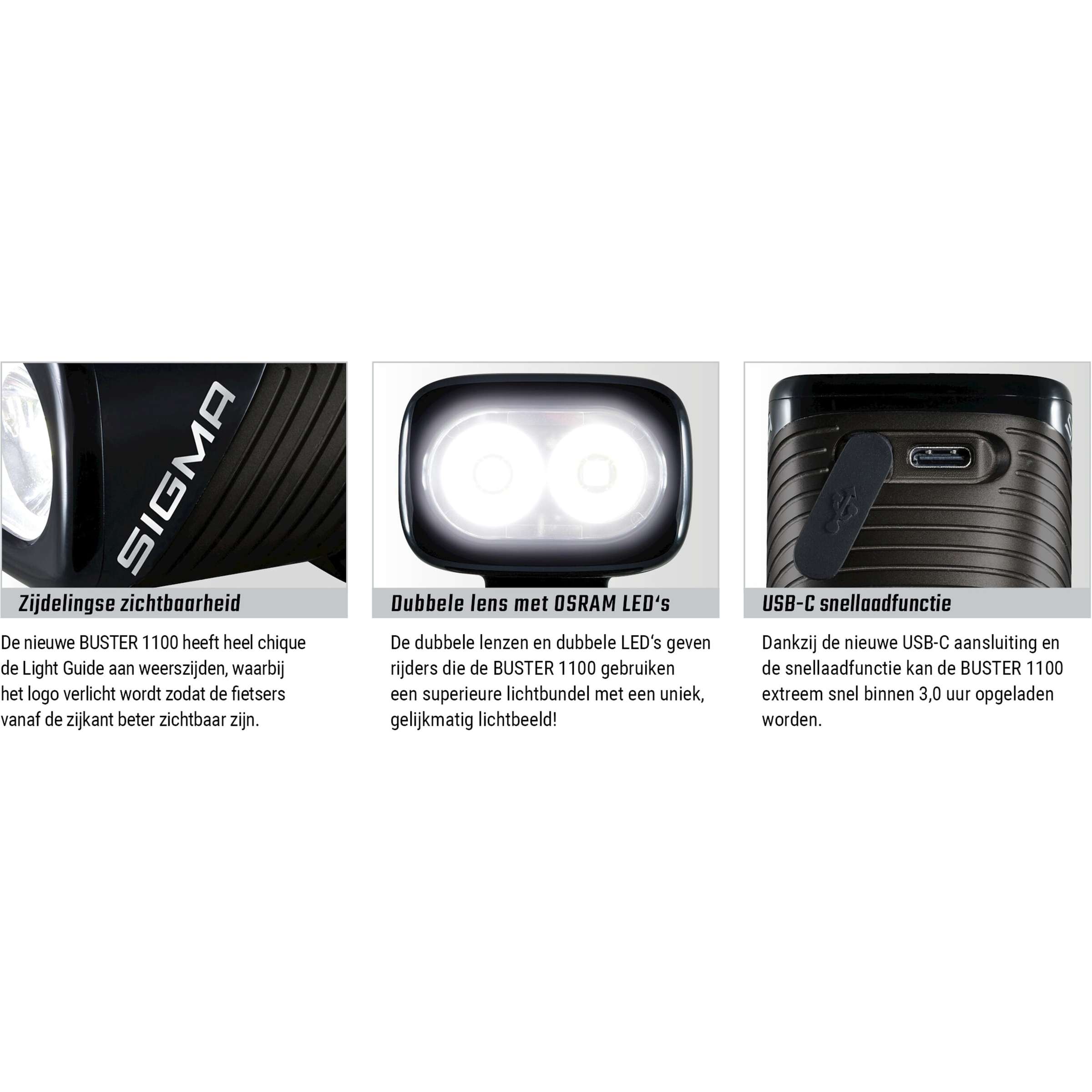 Sigma Buster 1100 + Buster RL 150 Blitzlicht-Set