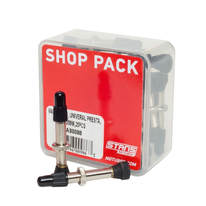 Stans stan's valve stem (shop pack - 25pcs) - universal, presta - 35mm