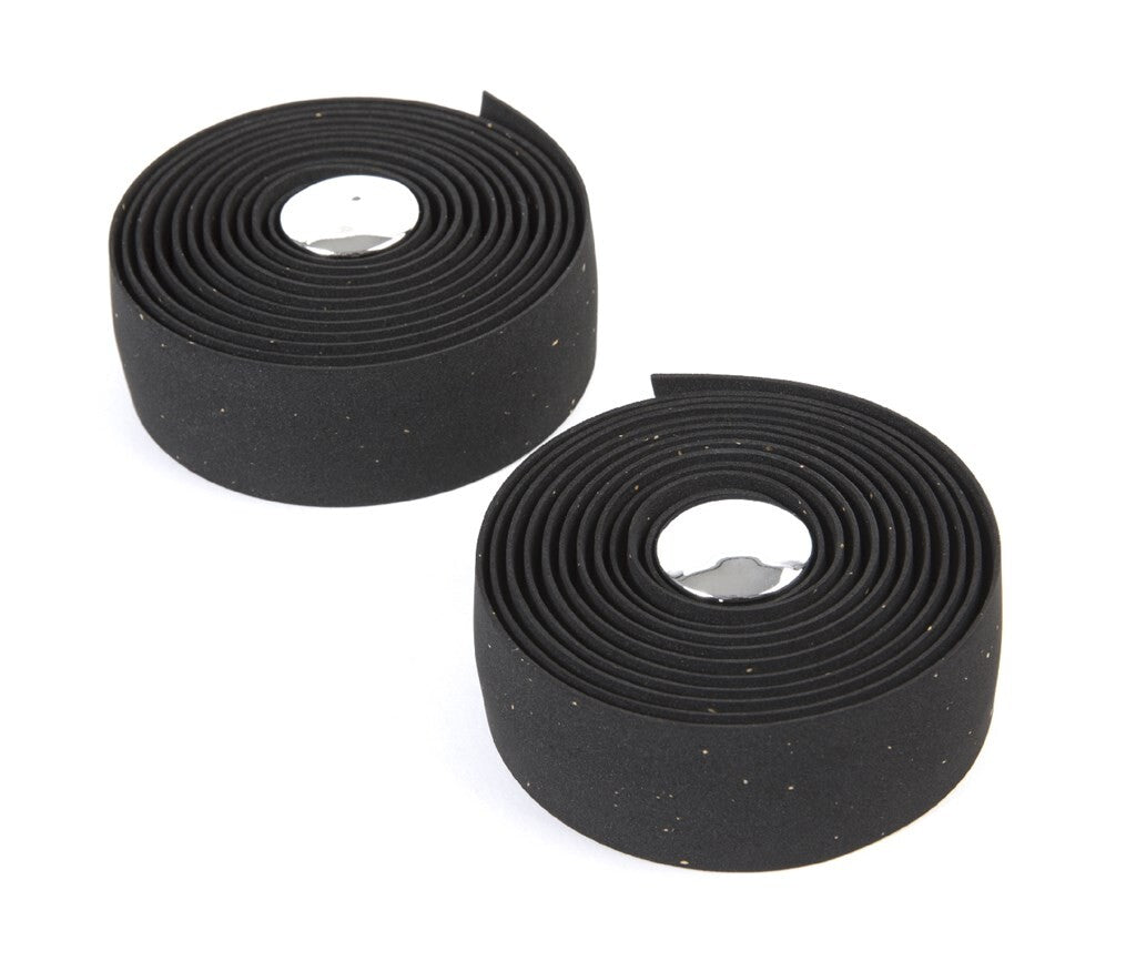Velo Lenkerband Gel, schwarz mit Korkdruck