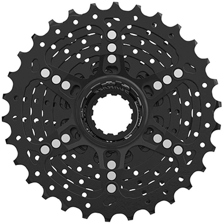Sunrace Kassette CSRZ800 12V 11-30 Zähne schwarz rot