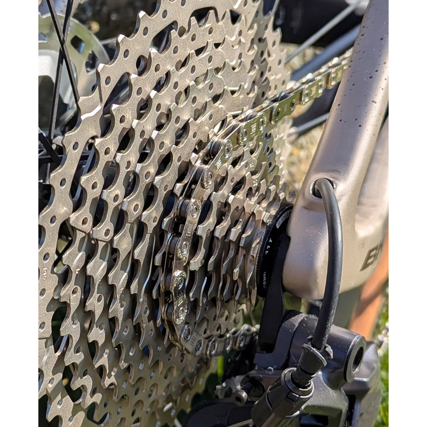 Spanninga sunrace cassette csrz800 12v 11-46t zilver