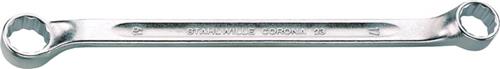 Stahlwille ringsleutel 21x23 licht gebogen