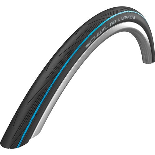 Schwalbe Drahtreifen Lugano II Active 25-622 Schwarz Blau
