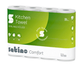 Satino comfort keukenrol 2 laags 64 vel (8x 4 rol)